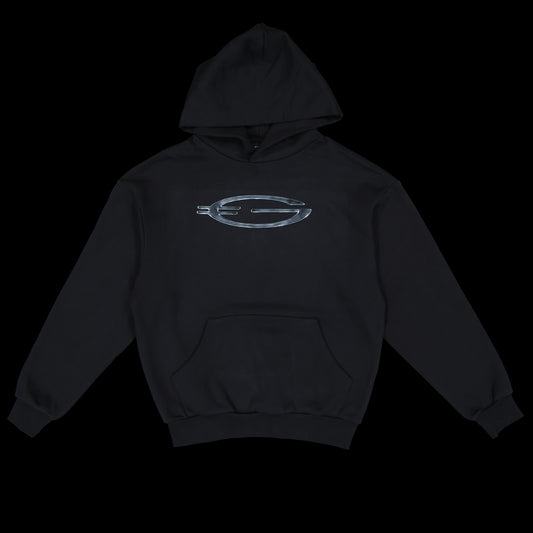 Glashaus Hoodie - Schwarz