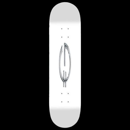 Glashaus Skatedeck - Weiss
