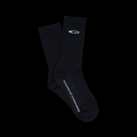 Glaushaus Socken - Schwarz